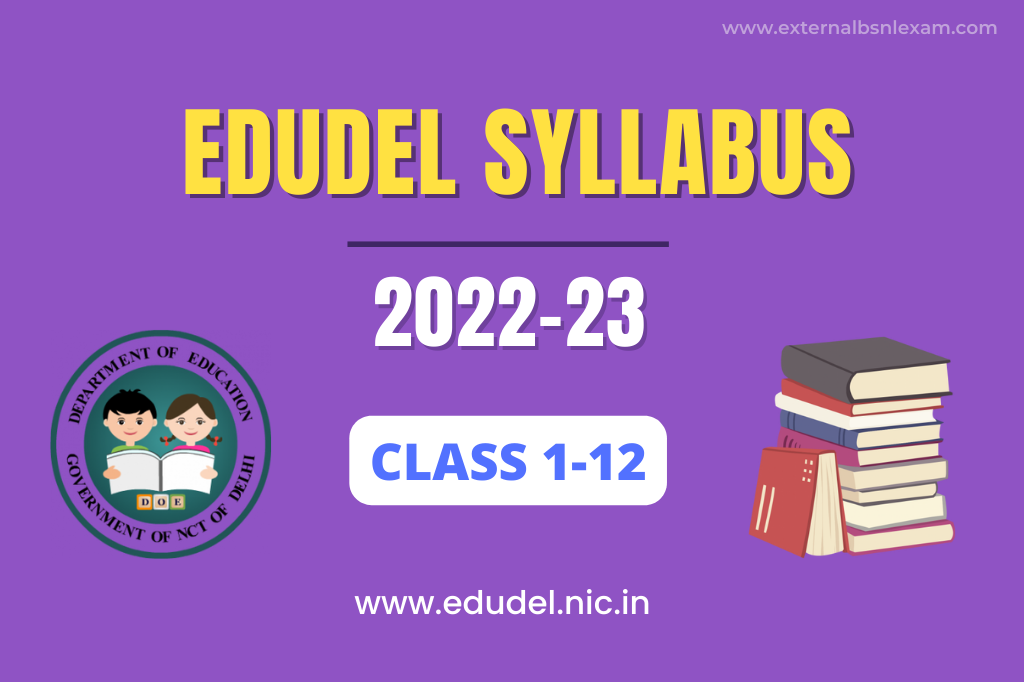 edudel-syllabus-2022-23-class-1-to-12